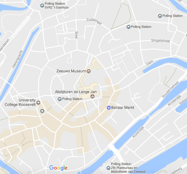 Map Middelburg